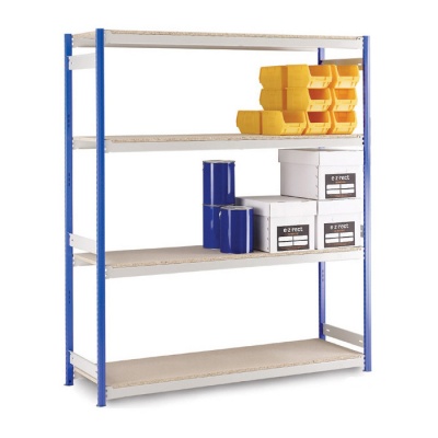 Wide Span Storage Shelving H1830mm - Chipboard Shelves